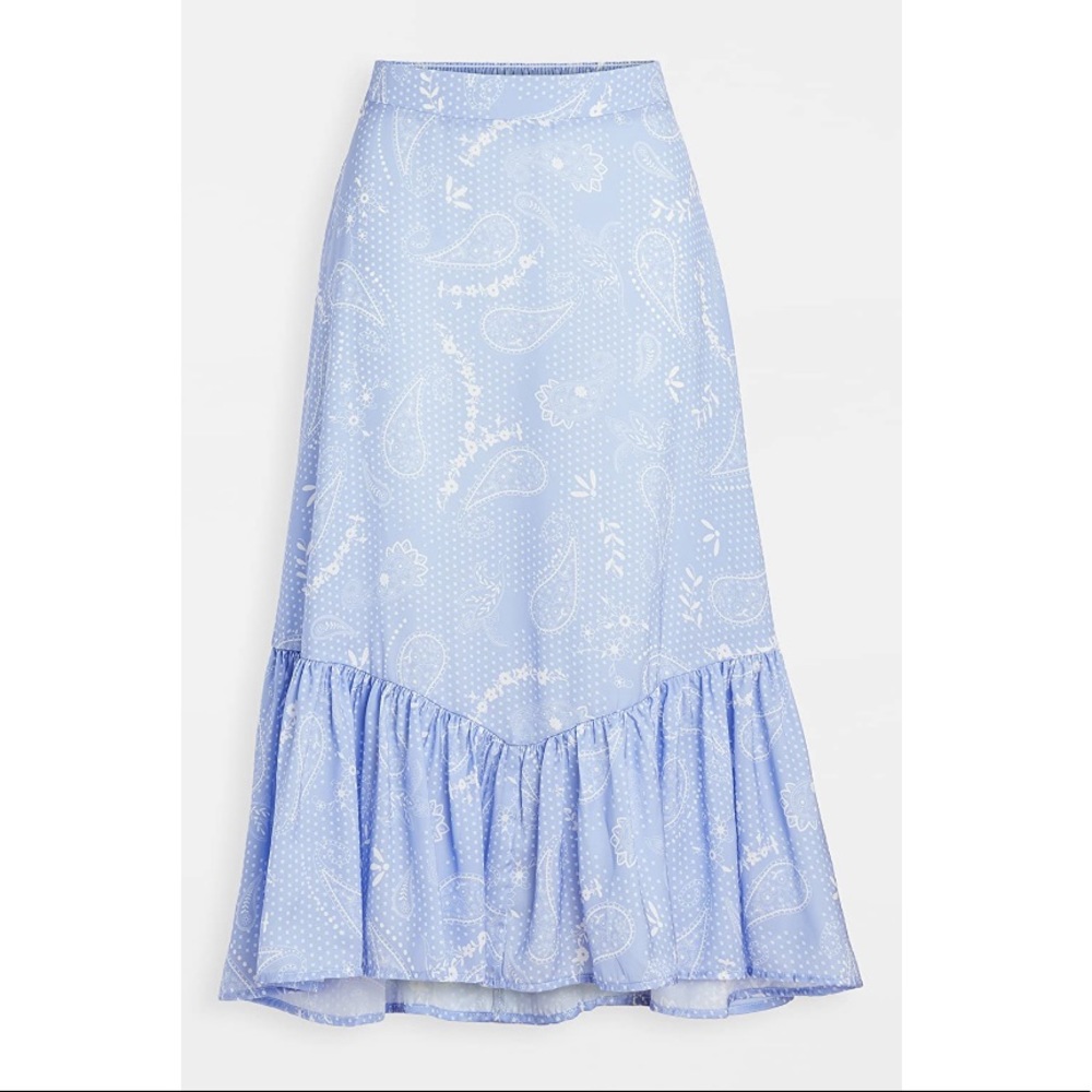 NWOT PLUSH Satin Mermaid Skirt